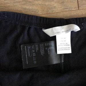 2 pairs H&M MAMA maternity leggings